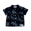 Mio Mondo Set Shorts And Shirt Smiley All Over Black