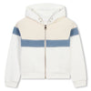 Chloe Sweater Zip Up Hoodie Off-White