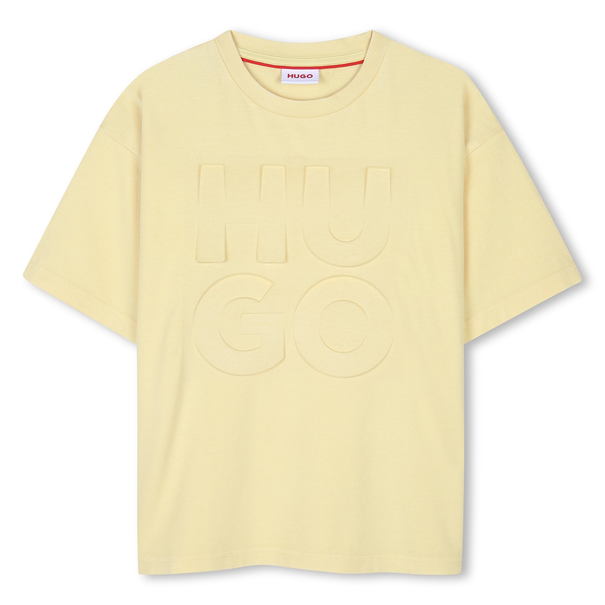 Hugo T-Shirt Logo Yellow