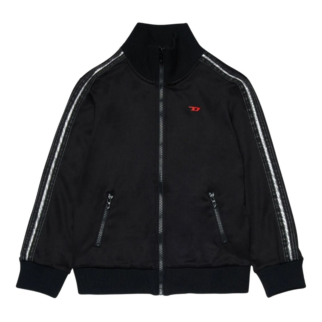Diesel Jacket Full Zip Black