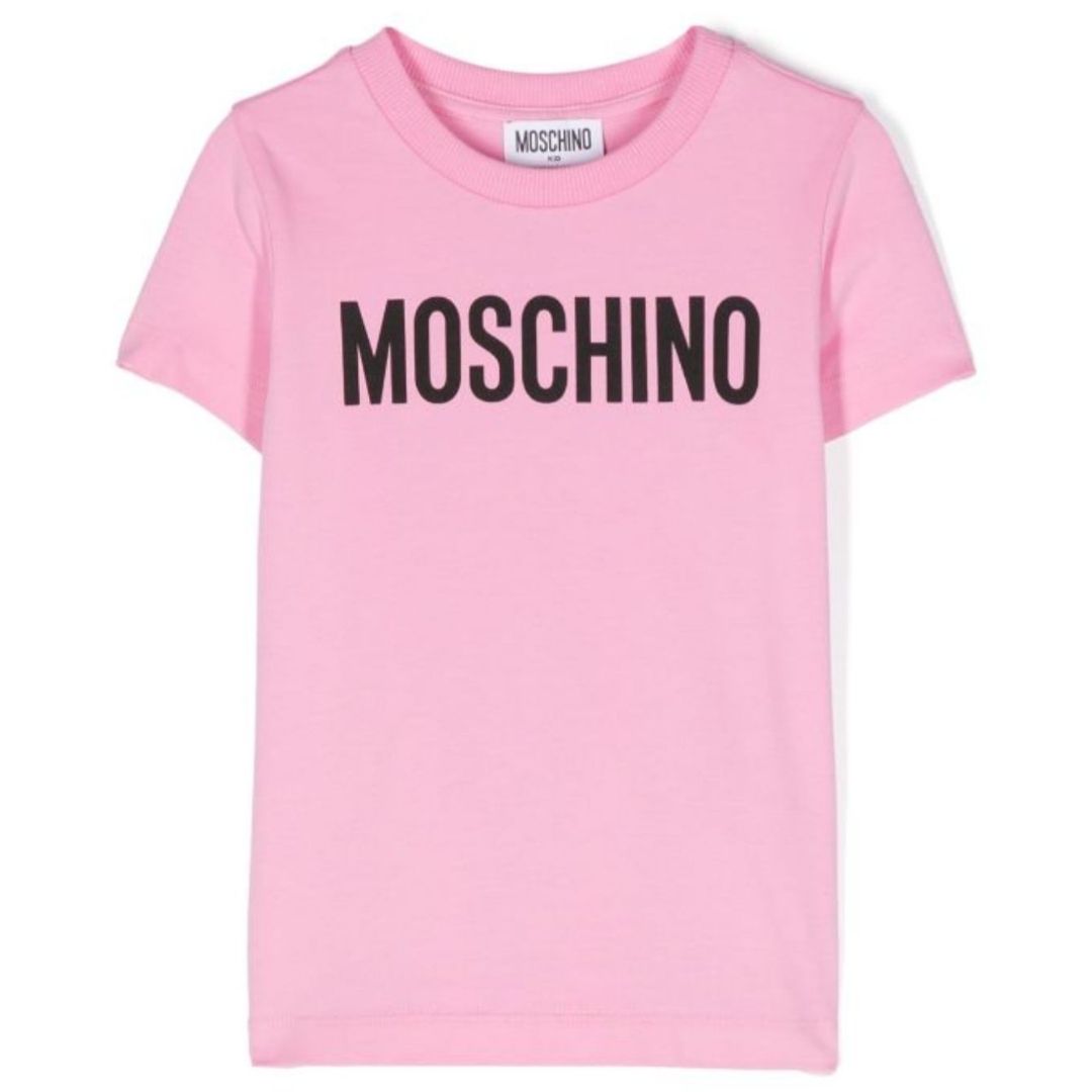 Moschino  T-Shirt Bold Logo Pink