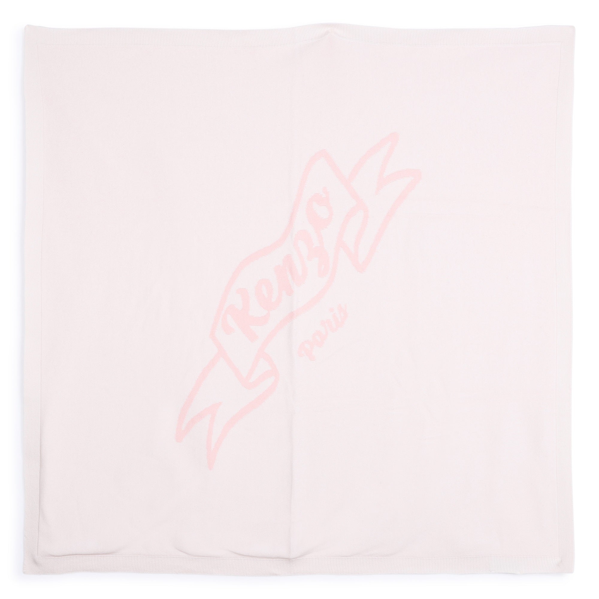 Kenzo Blanket Logo Pink