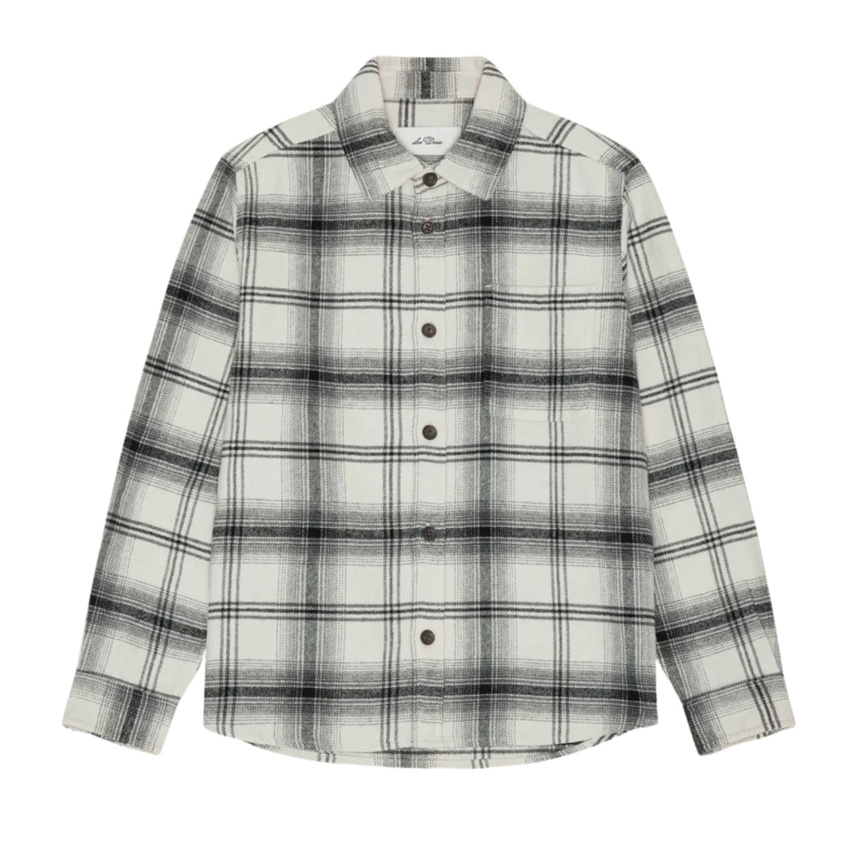 Les Deux Overshirt Checkered Blackwhite