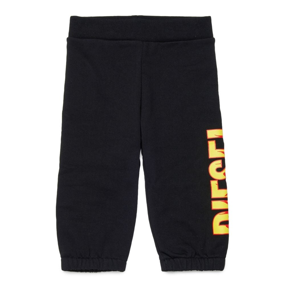 Diesel Track Pants Pefnyb Logo Black