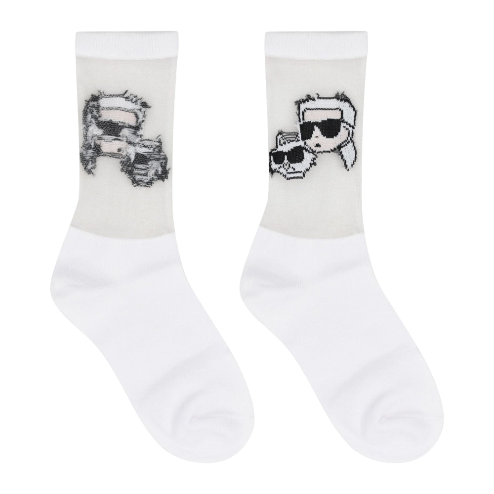 Karl Lagerfeld Socks White