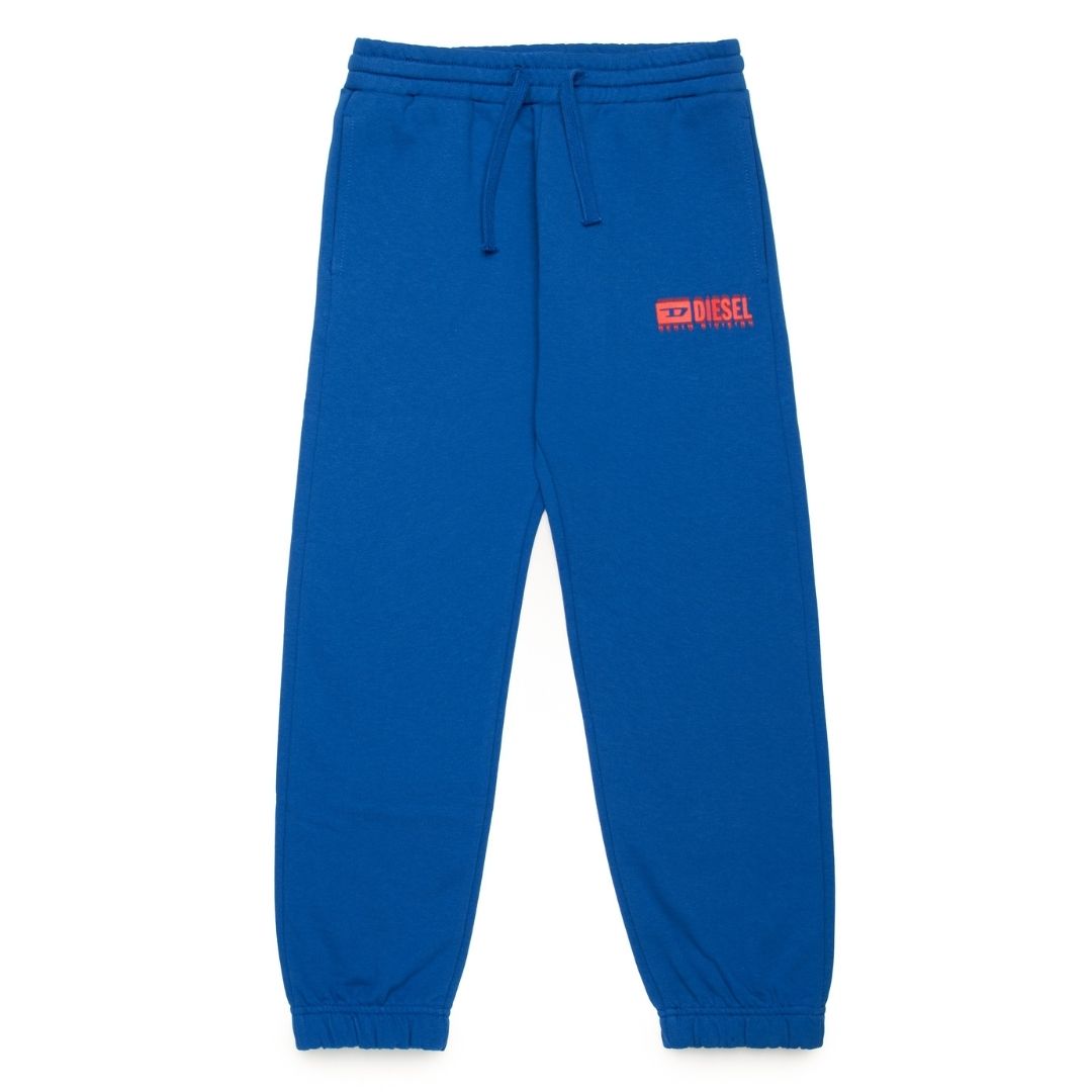 Diesel Track Pants Side Lgoo Blue