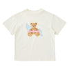 Palm Angels T-Shirt Angel Teddy Cream