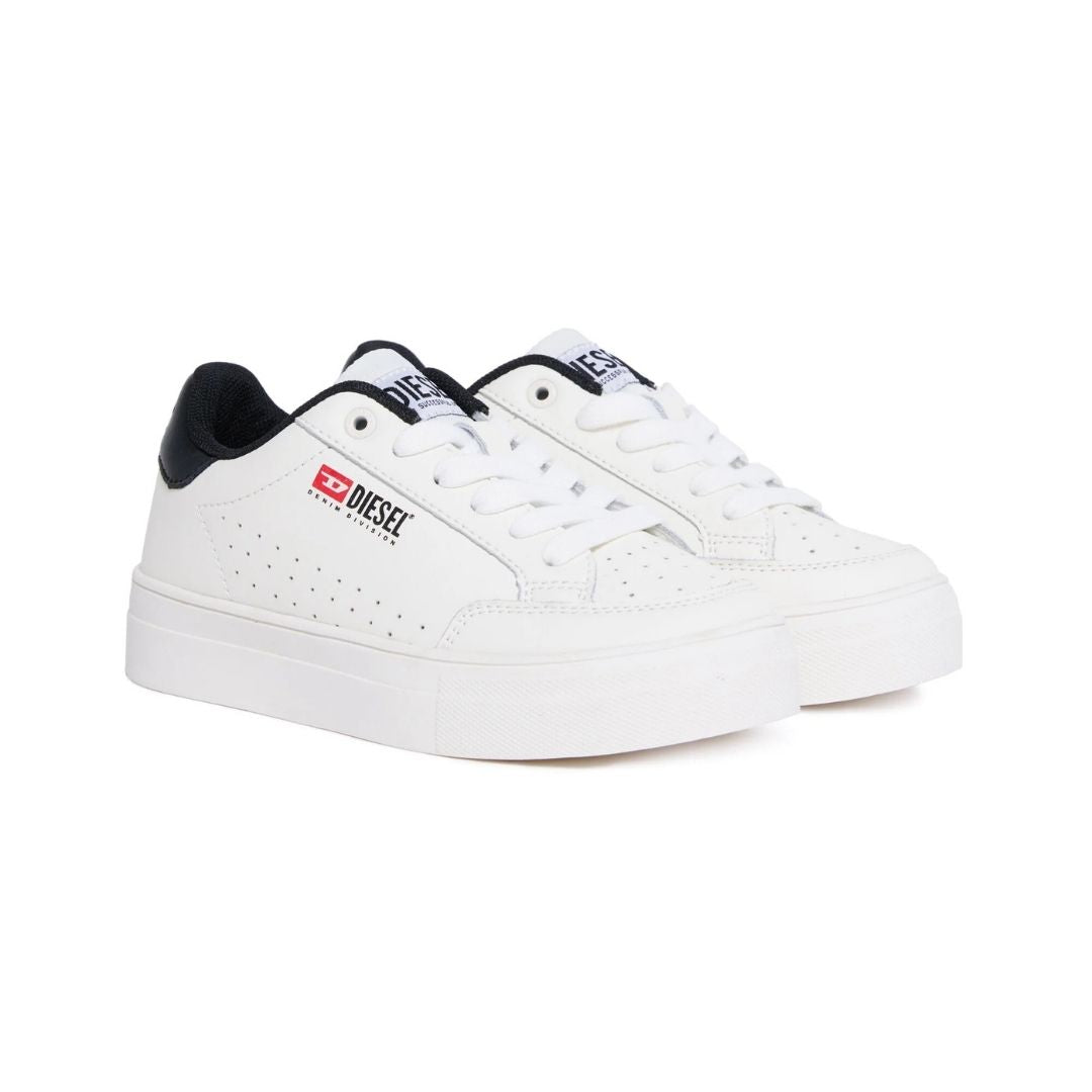 Diesel Sneaker Logo White