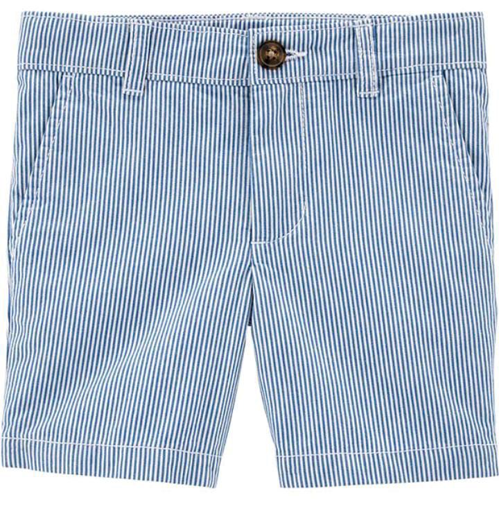 Patachou Shorts Striped Blue