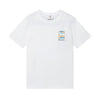 Casablanca T-Shirt Logo Corner White