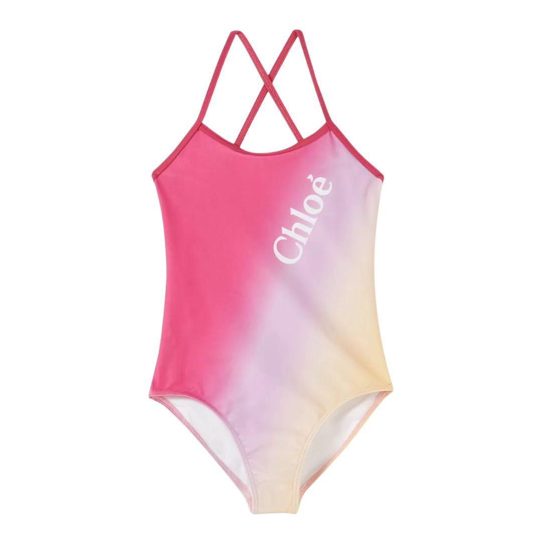 Chloe Swimming Costume Logo Mermaid