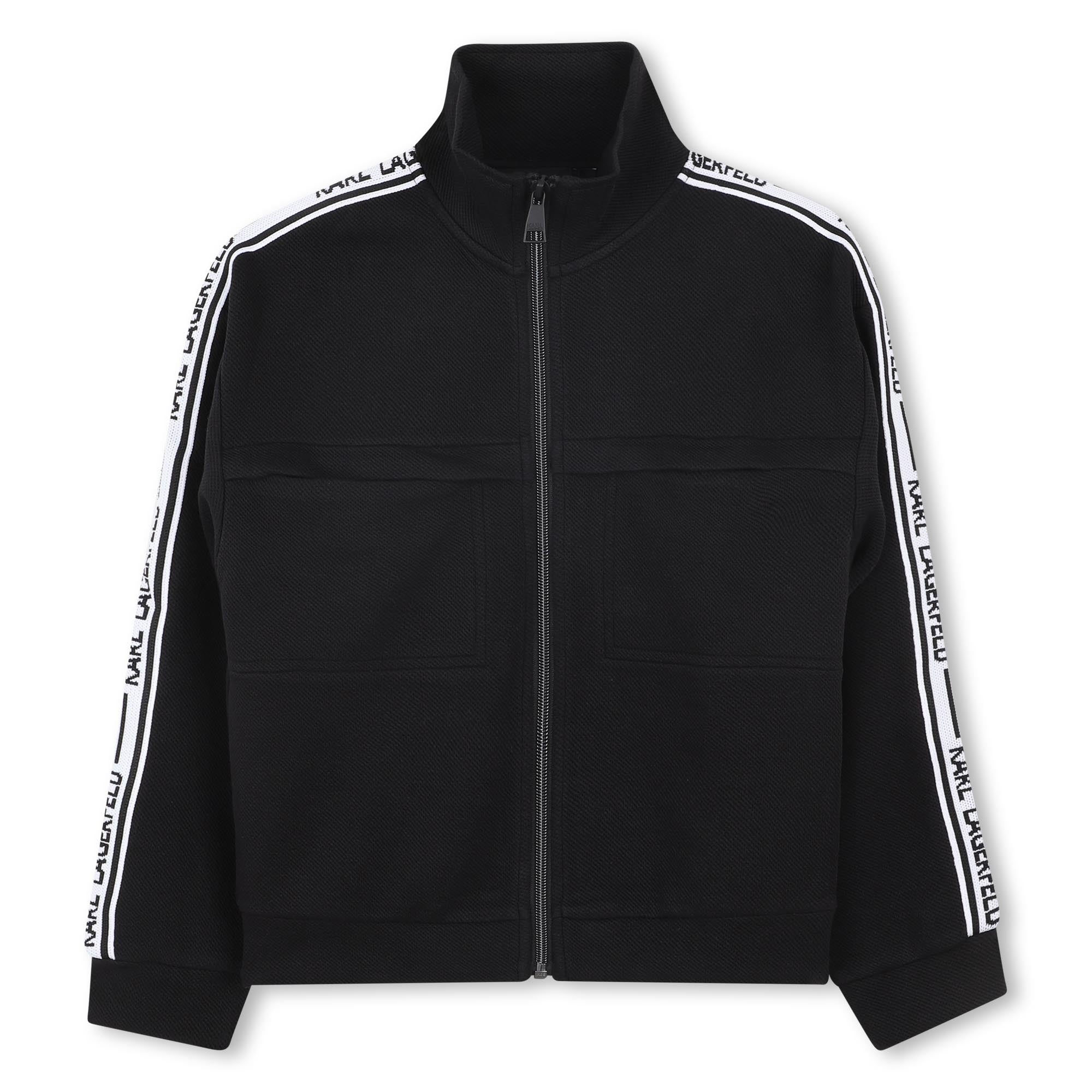 Karl Lagerfeld Jacket Striped Black