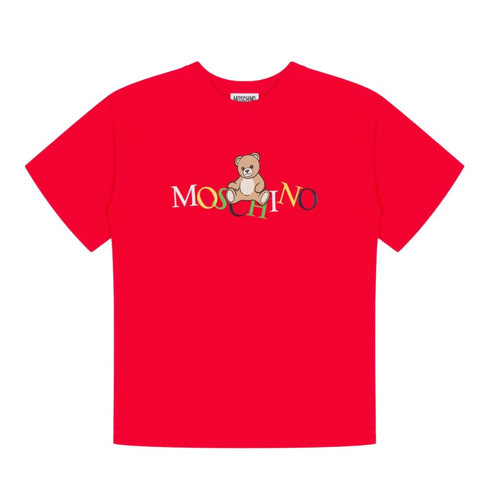 Moschino Tshirt Logo Red