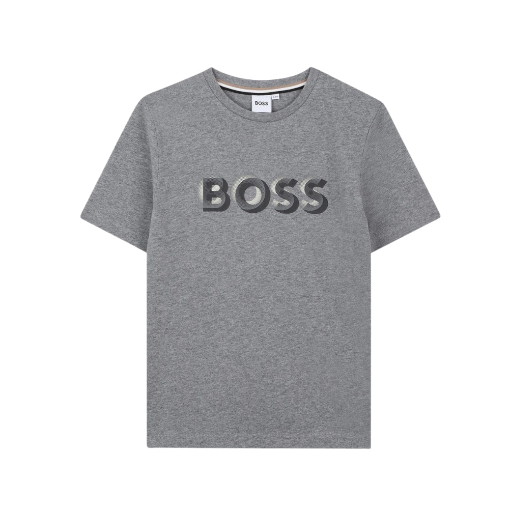 Boss Ss Teeshirt Heather Grey
