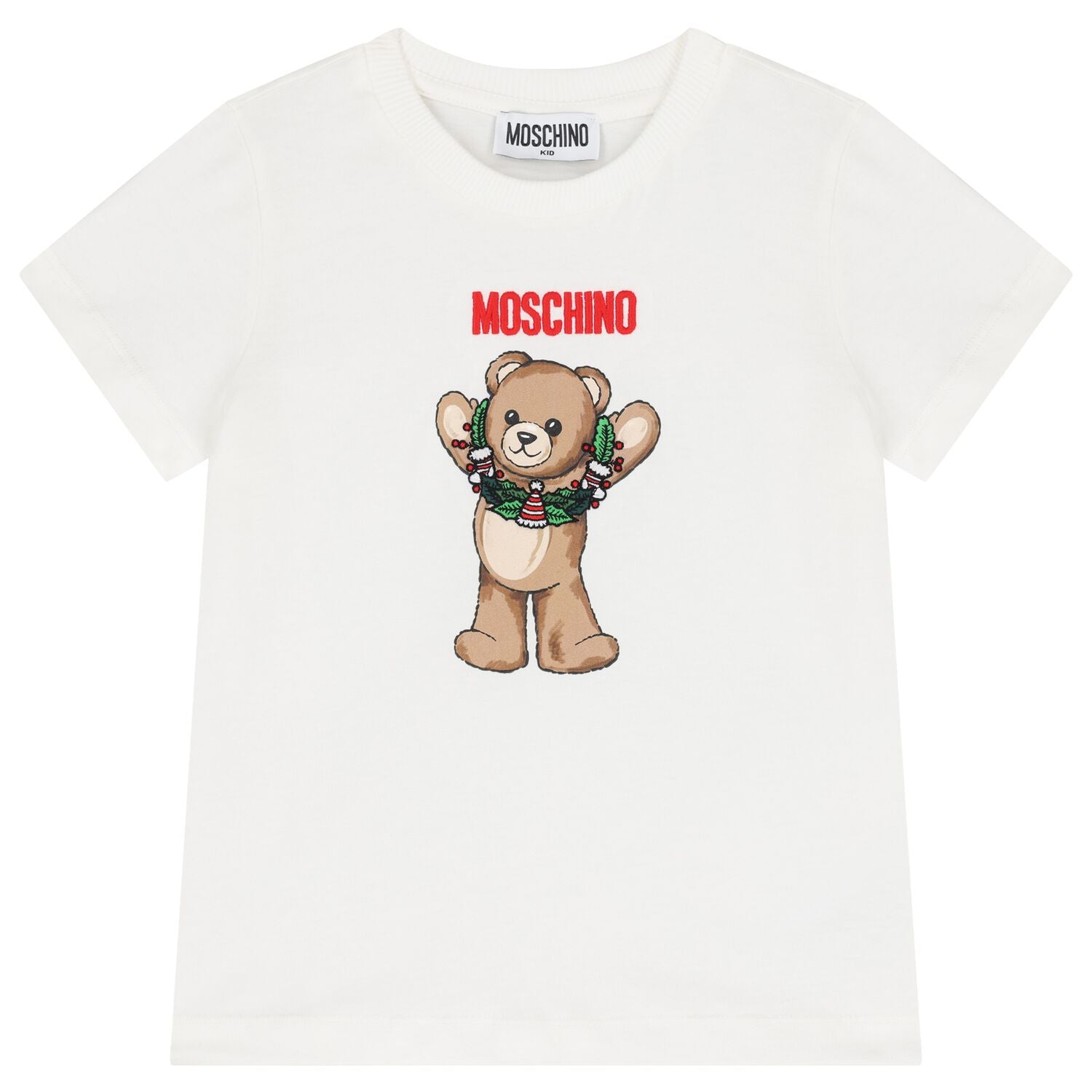 Moschino Tshirt Graphic Print White