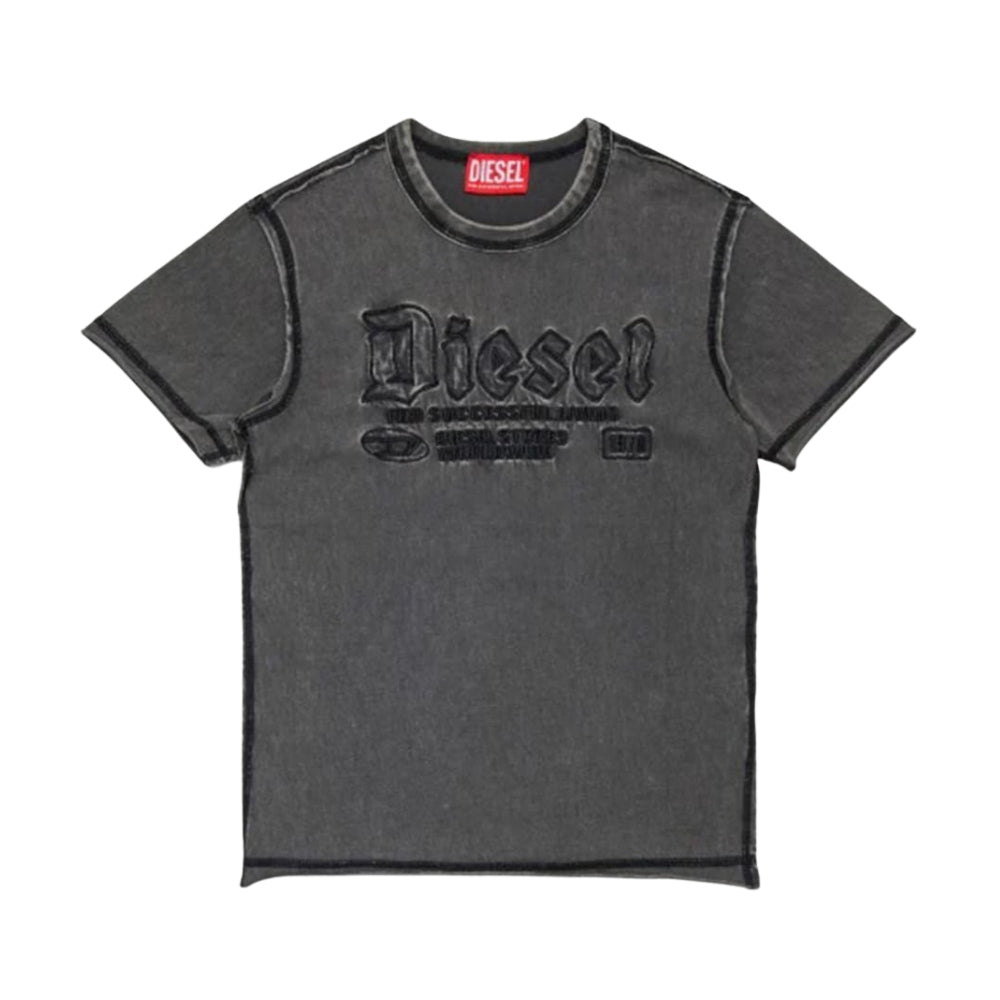 Diesel Tshirt Raw Just Black
