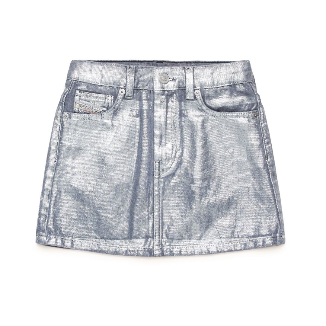 Diesel Skirt Silver