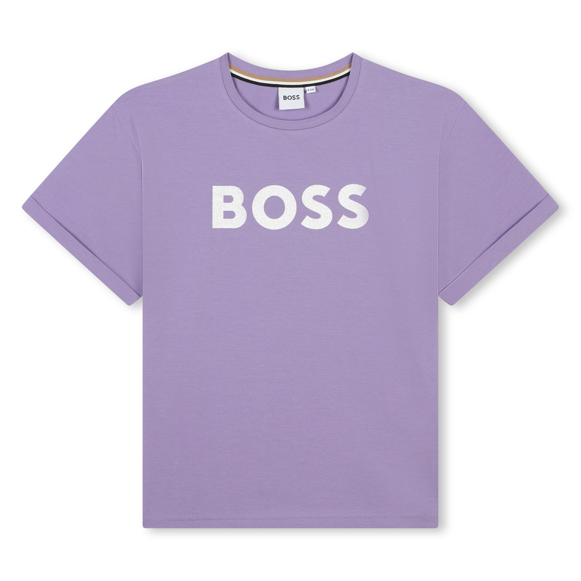 Boss T-Shirt Logo Lilac