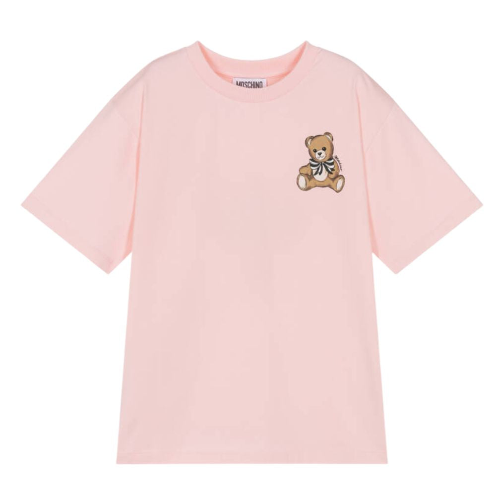 Moschino Tshirt Maxi Girl Pink