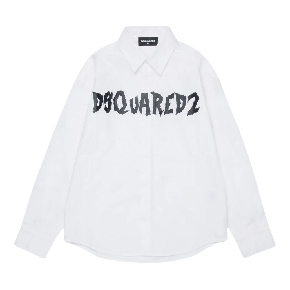 Dsquared Shirt Logo White