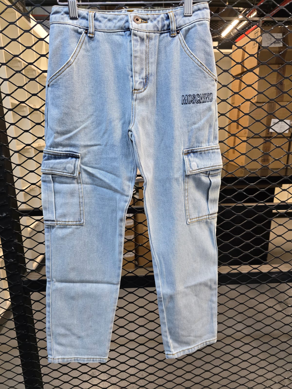 Moschino Jeans Cargo Boy Blue