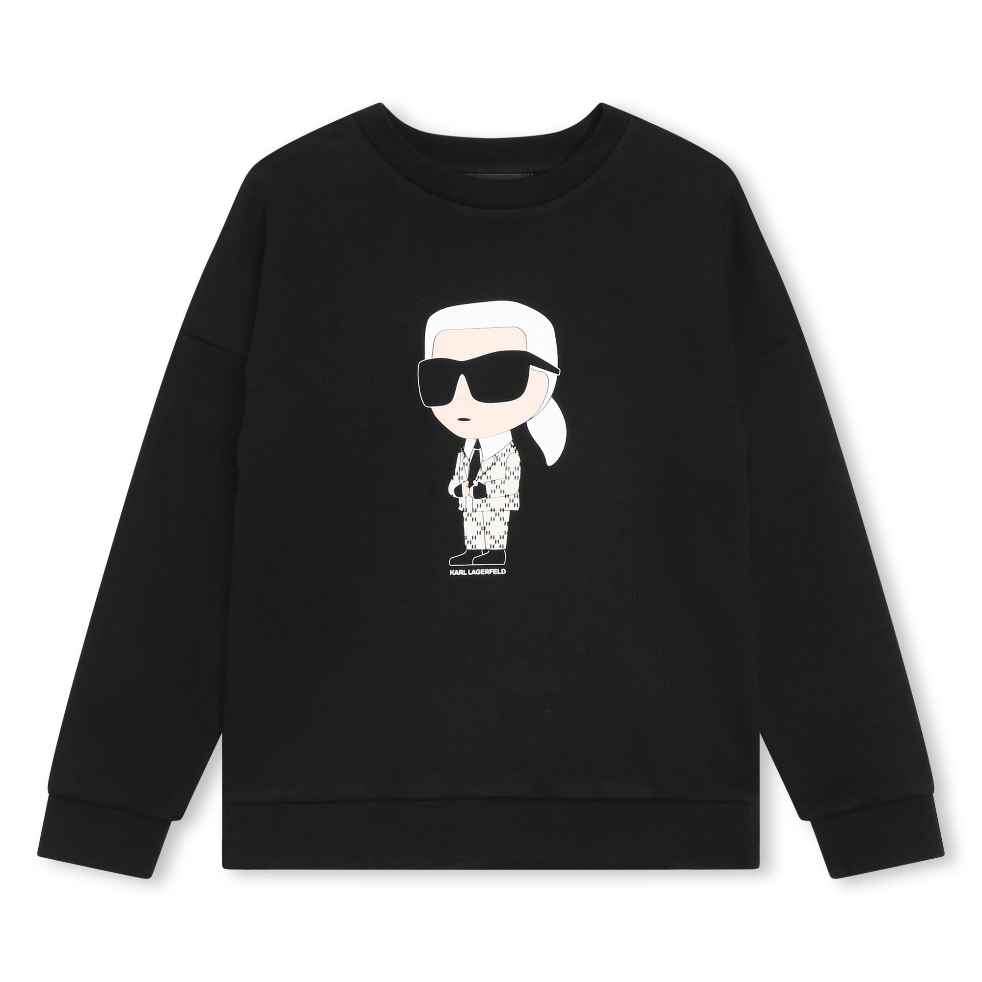 Karl Sweater Logo Black