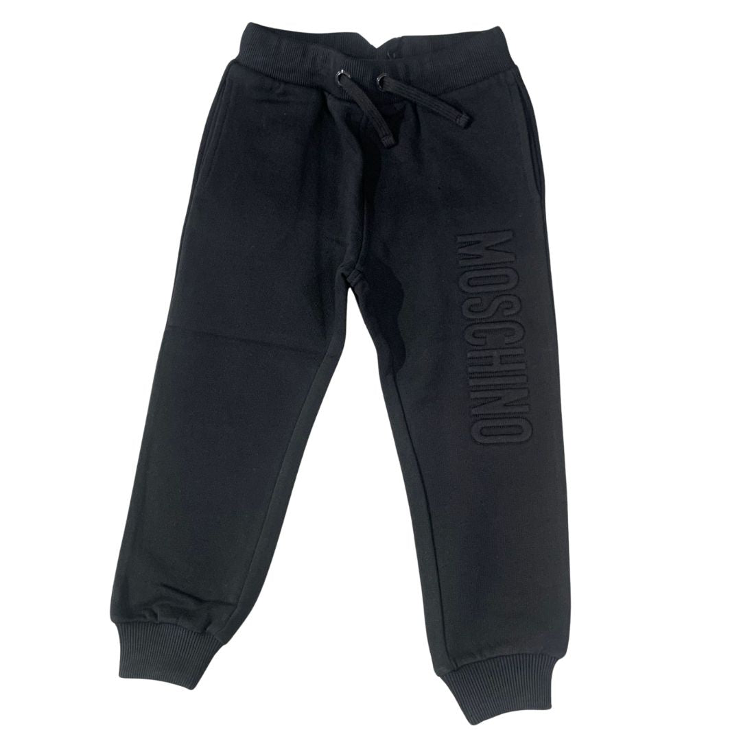 Moschino Trackpants Logo Mono Black