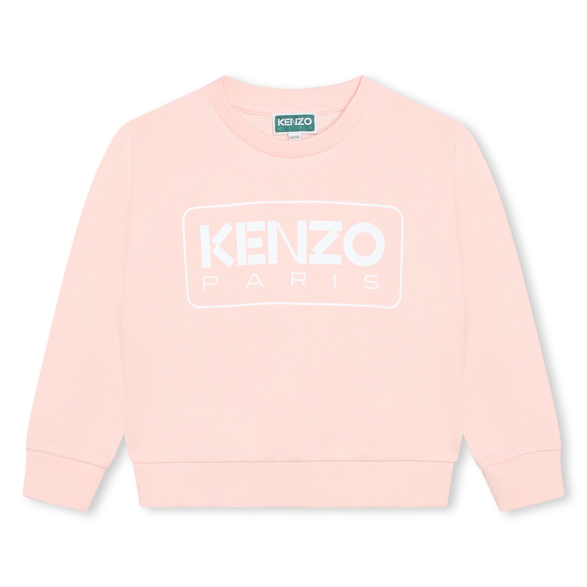 Kenzo Sweater Logo Light Pink