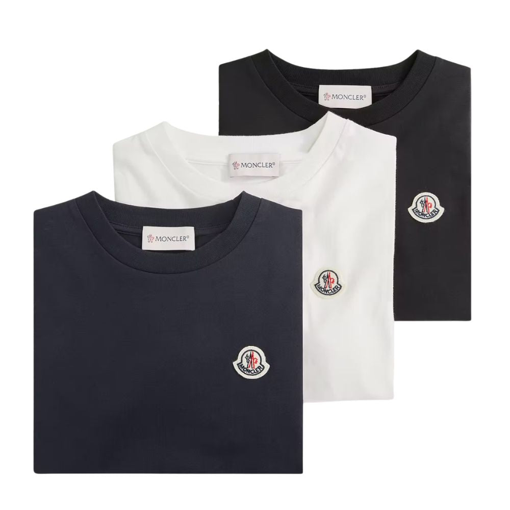 Moncler T-Shirt 3 Pack Multi