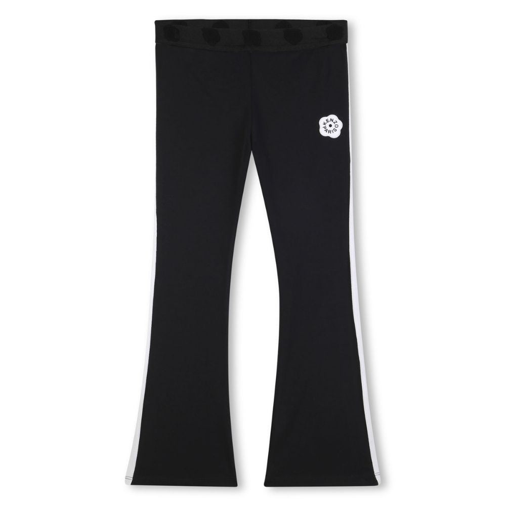 Kenzo Leggings Flower Black