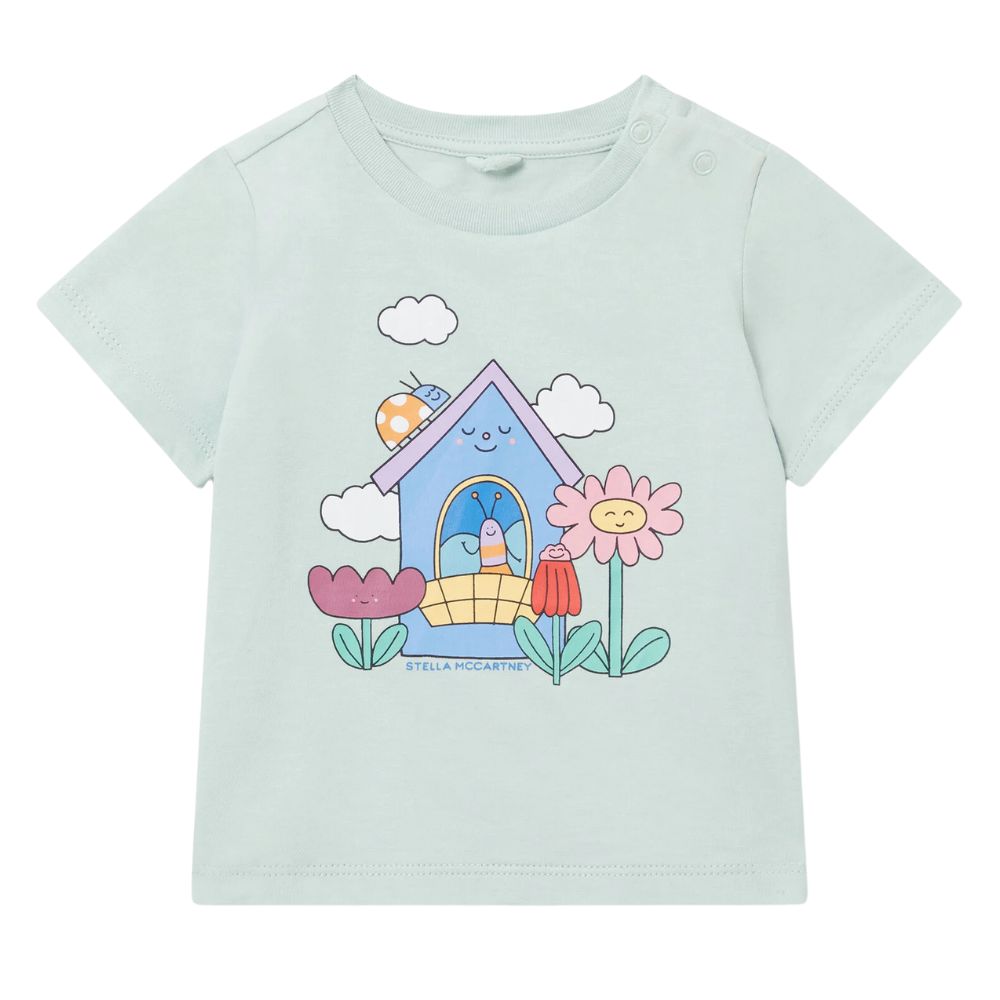 Stella Mccartney Tshirt House Light Mint