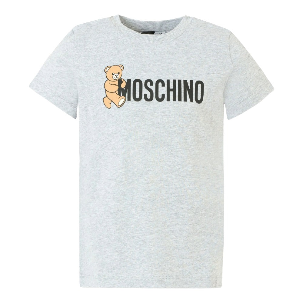 Moschino Tshirt Unisex Logo White