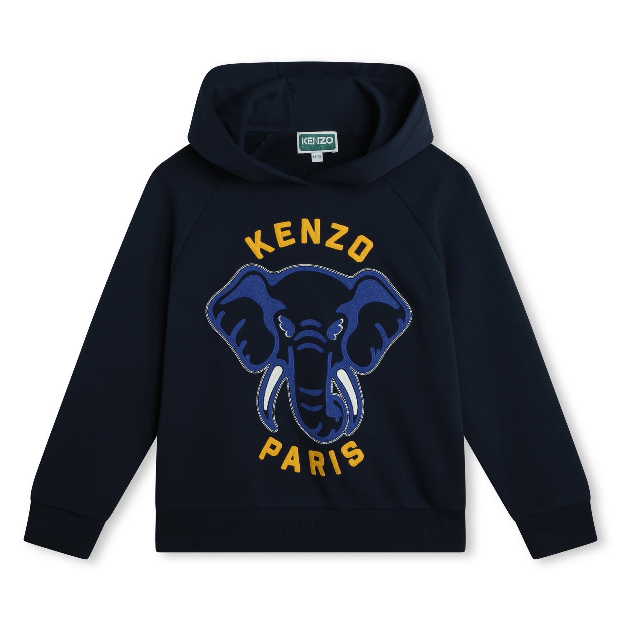 Kenzo Sweater Elephant Logo Navy