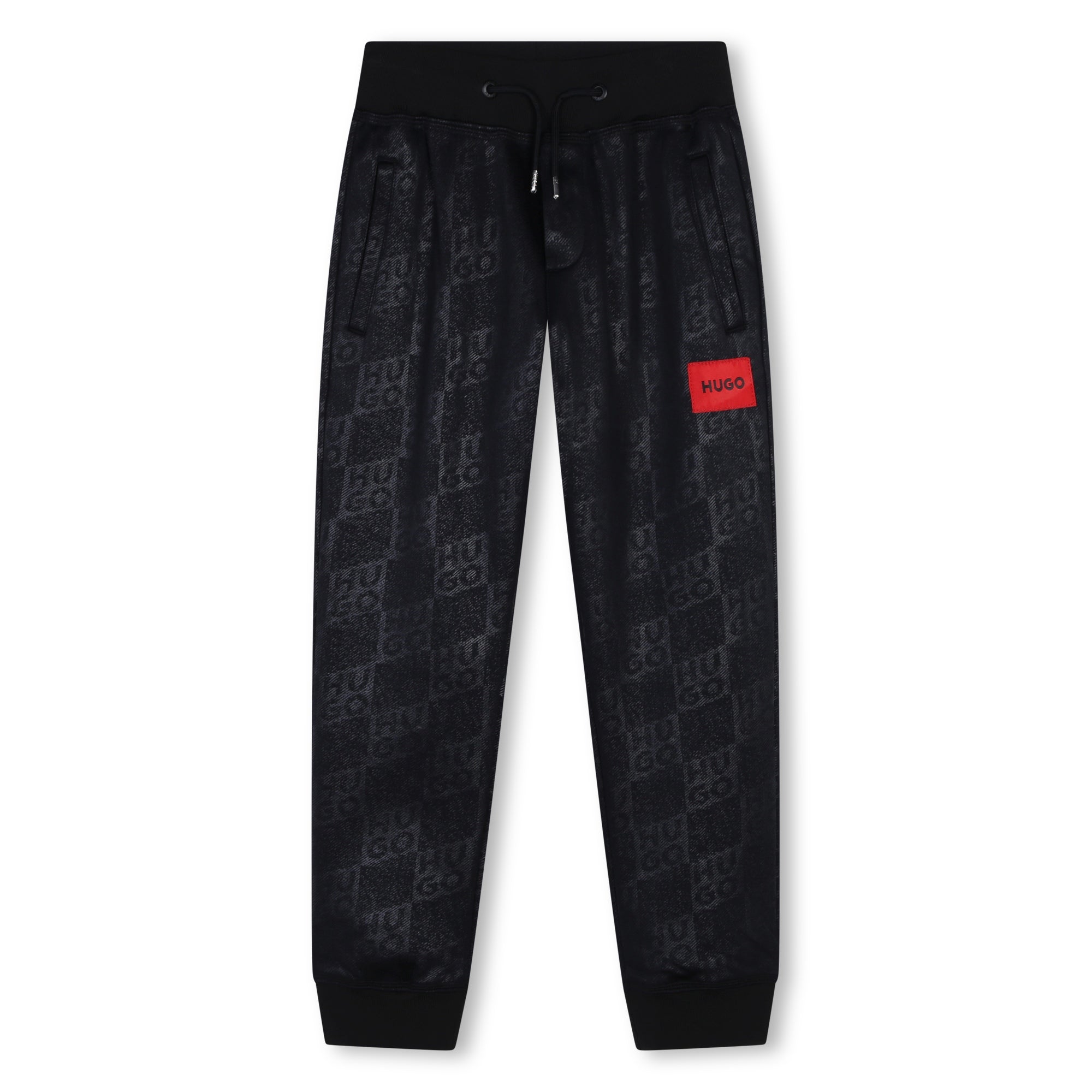 Hugo Trackpants All Over Logo Black