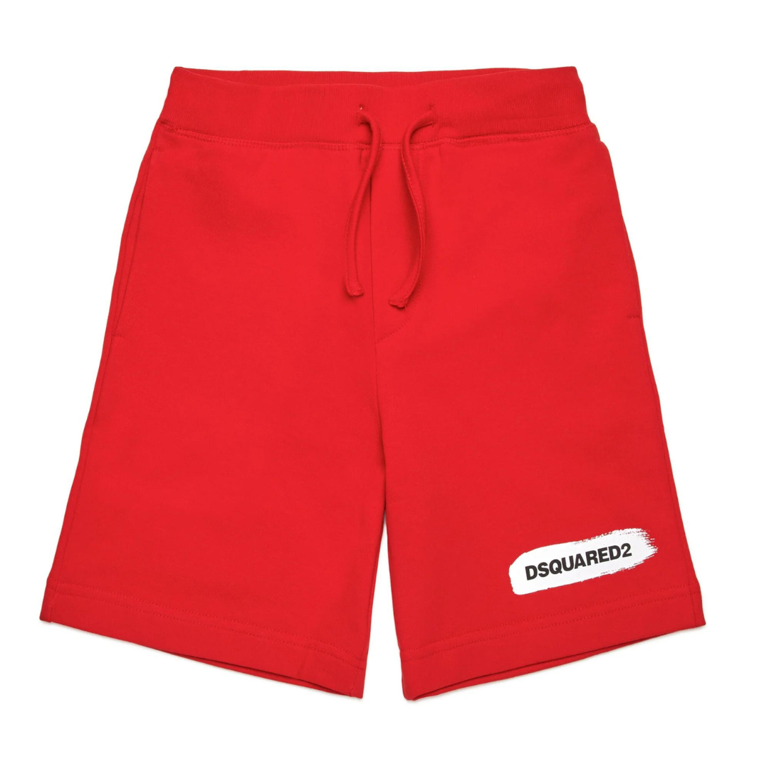 Dsquared Shorts Logo Red