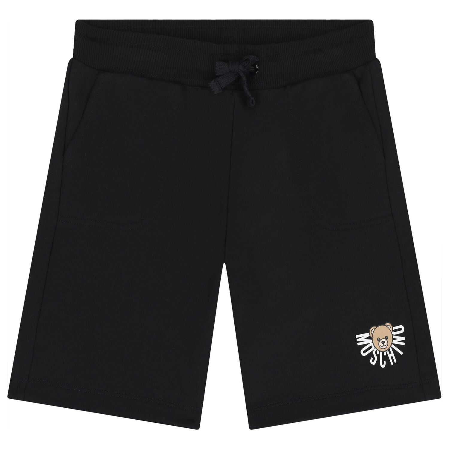 Moschino Shorts Logo Black