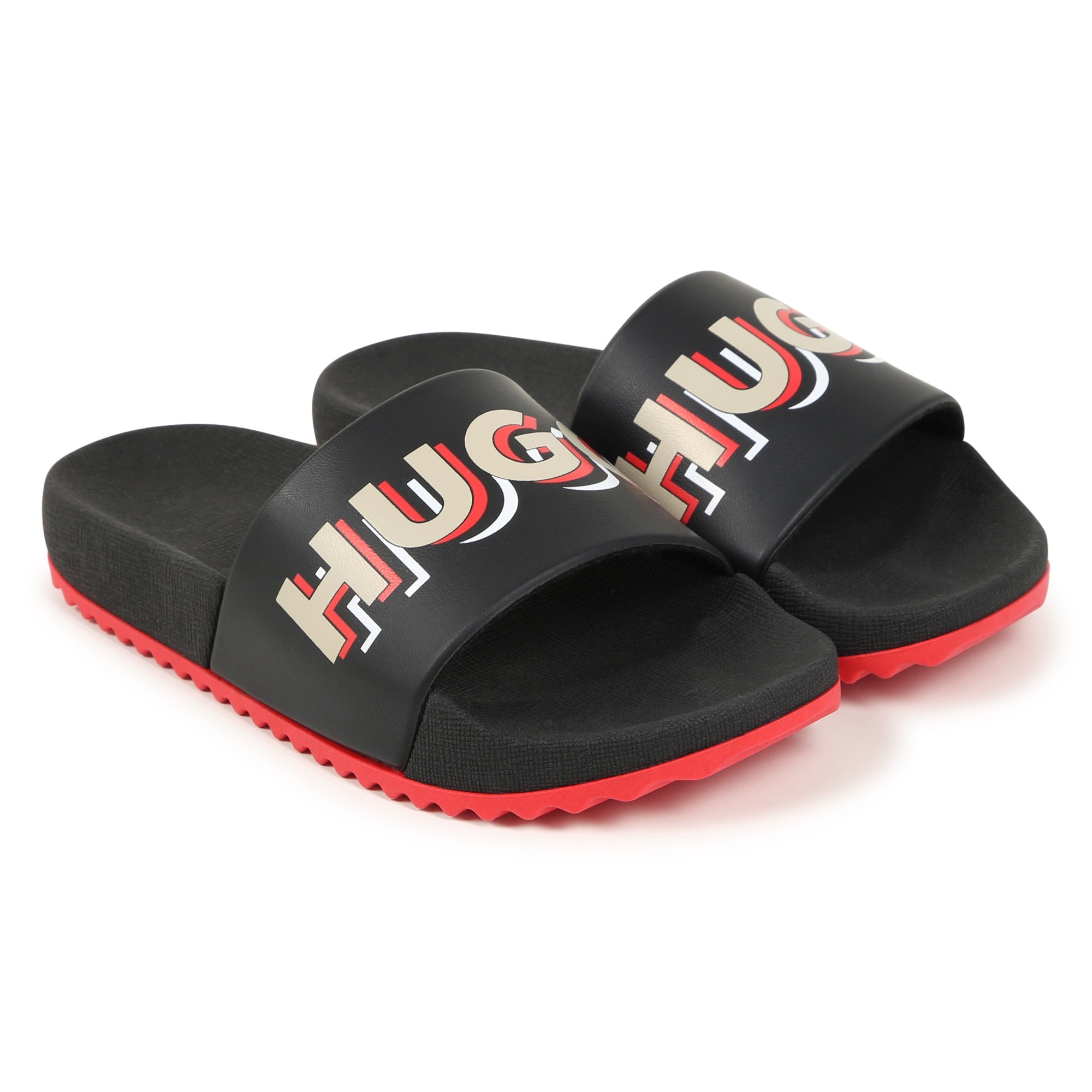Hugo Slides Hs Logo Blackred