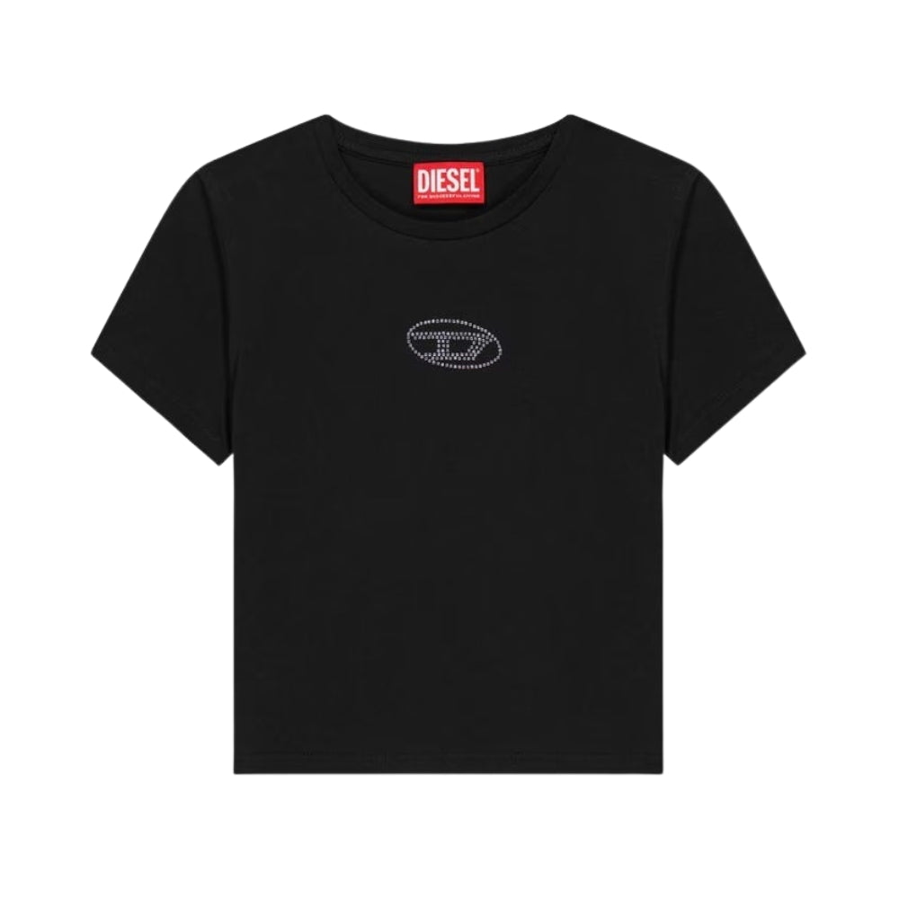Diesel Tshirt Treden Over Black