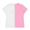 Moschino T-Shirt Teddy Pink-White