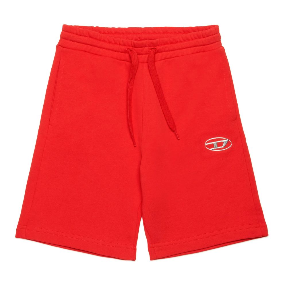 Diesel Shorts Logo Red