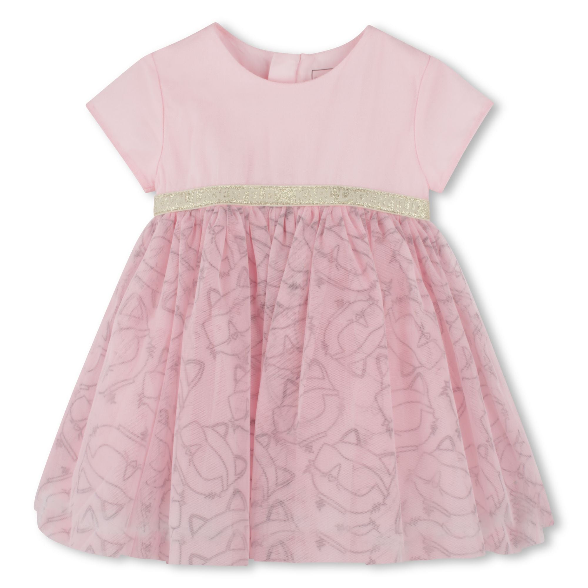 Karl Lagerfeld Dress Pattern Pink