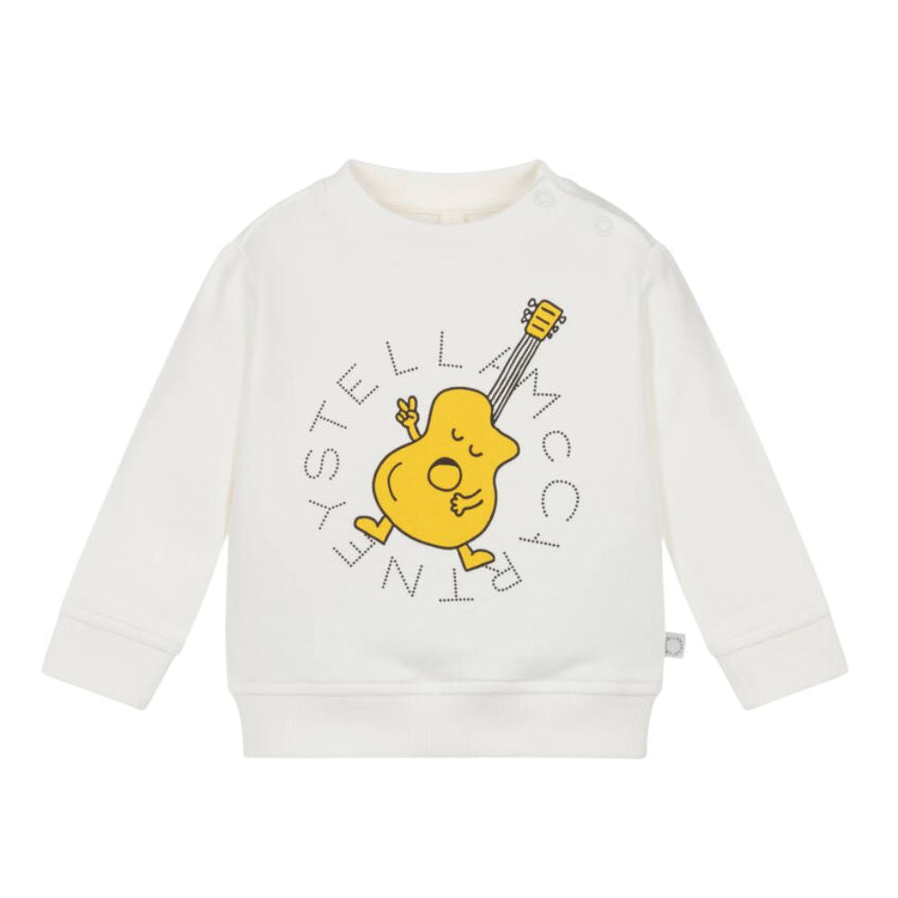 Stella Mccartney Sweater Guitar Offwhite
