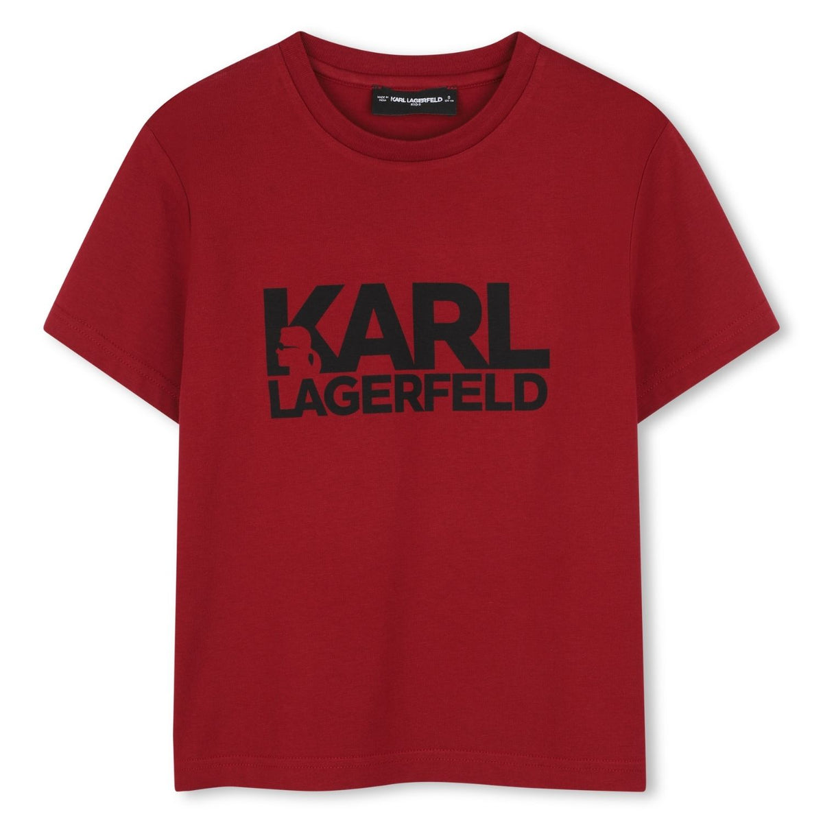 Karl Lagerfeld Tshirt Logo Maroon