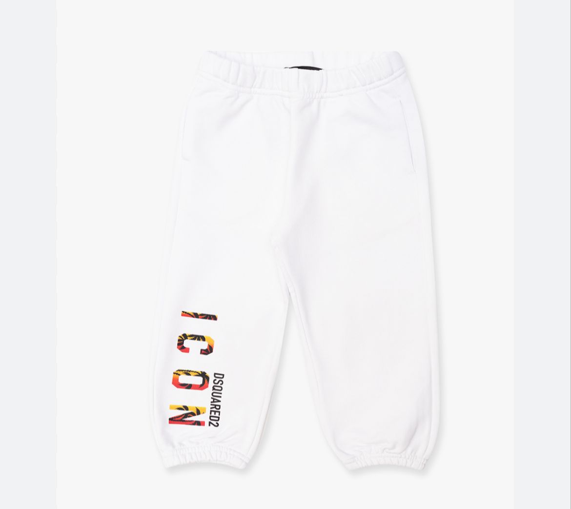 Dsquared2 Trackpants Icon Tropical White