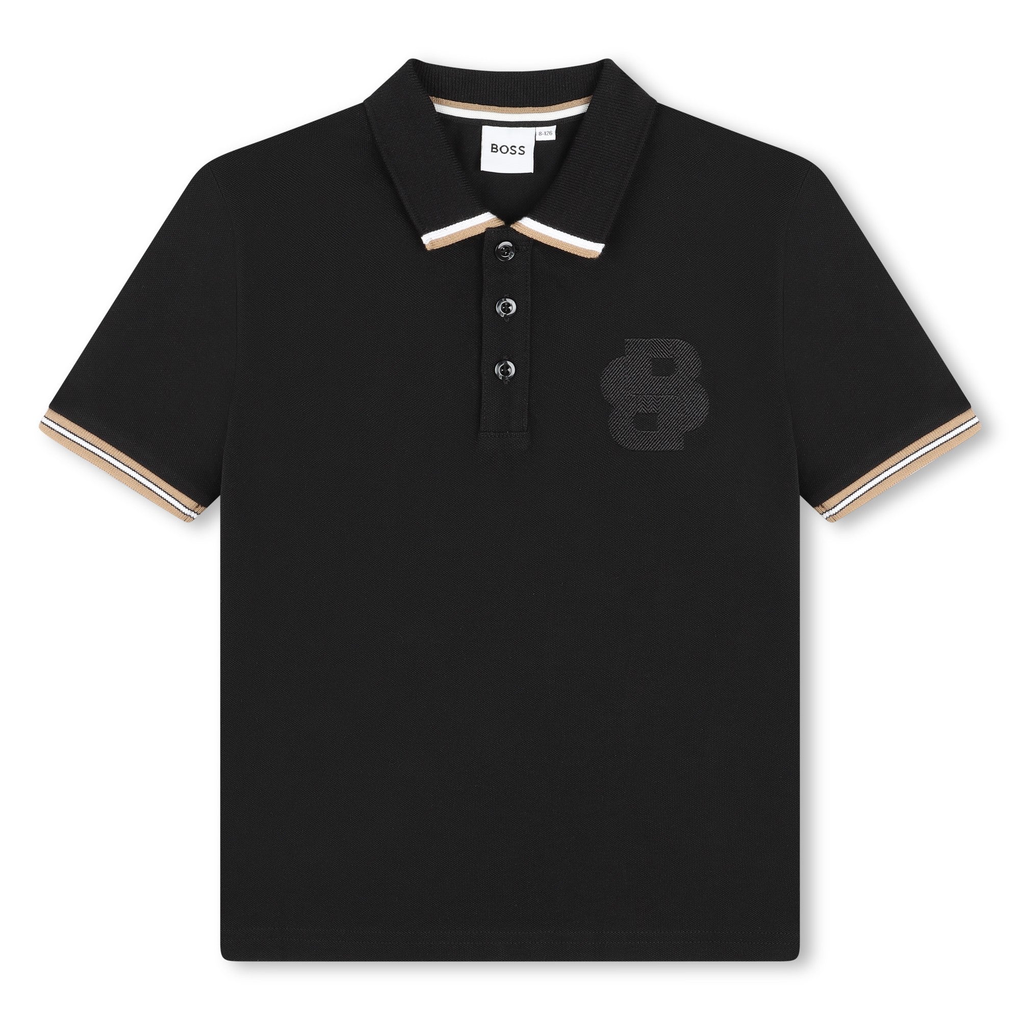 Boss  Golfer Side Logo Black