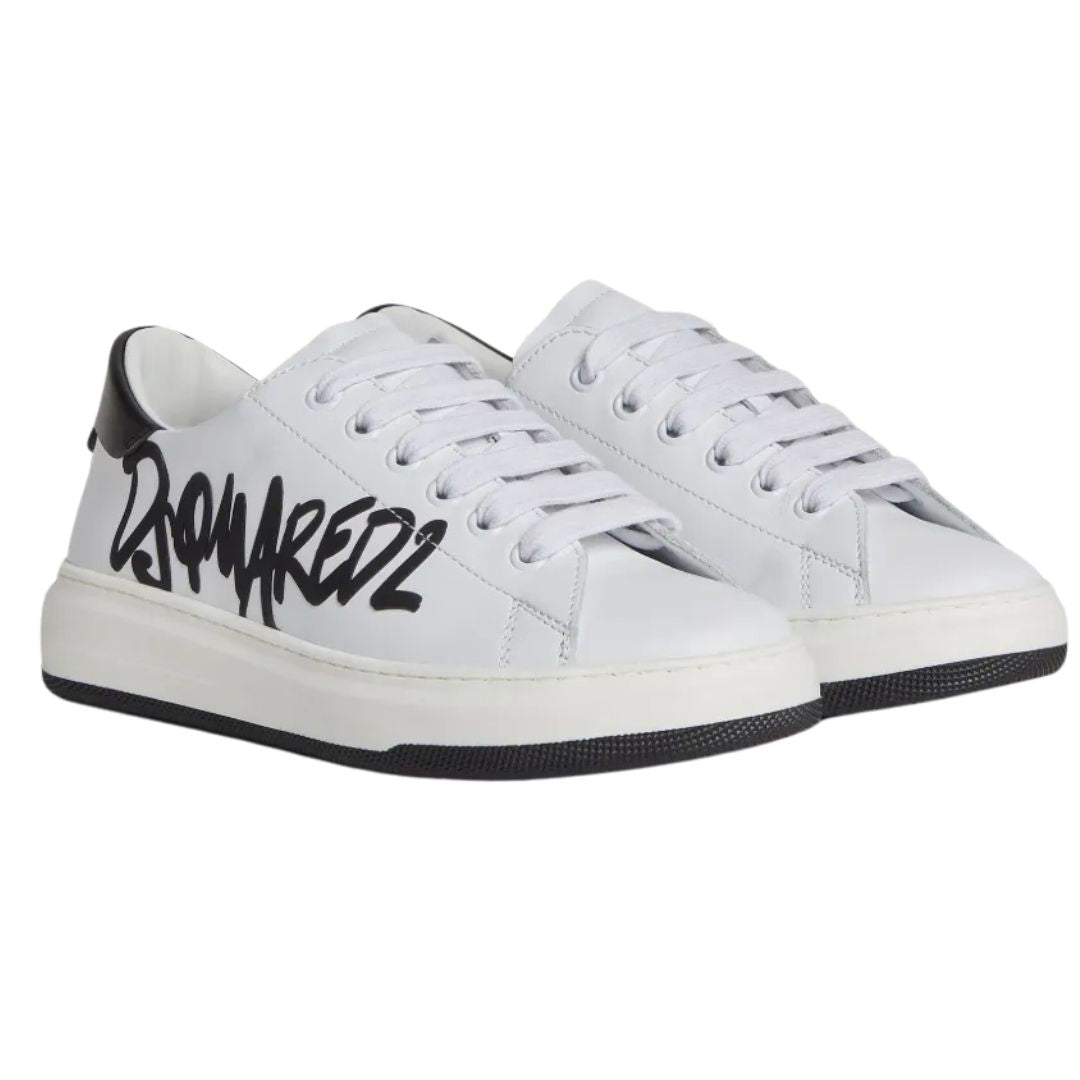 Dsquared Sneaker Ds Logo Blackwhite
