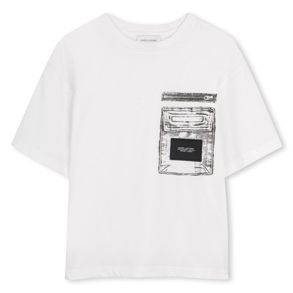 Marc Jacobs Tshirt Logo White