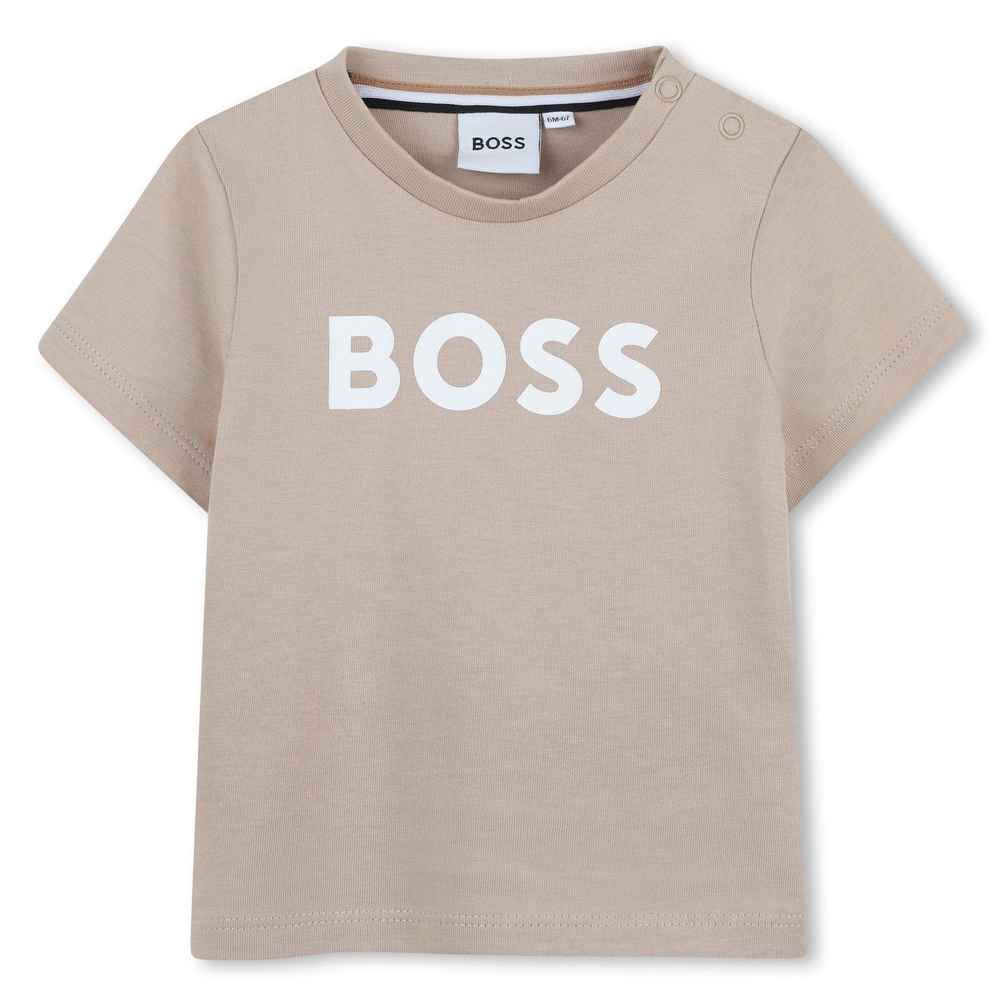Boss Tshirt Logo Stone
