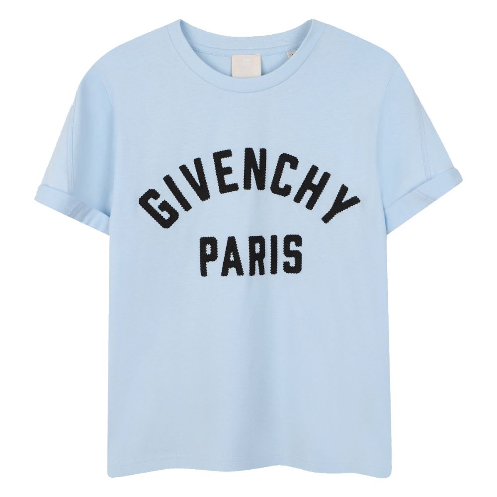 Givenchy Tshirt Logo Blue