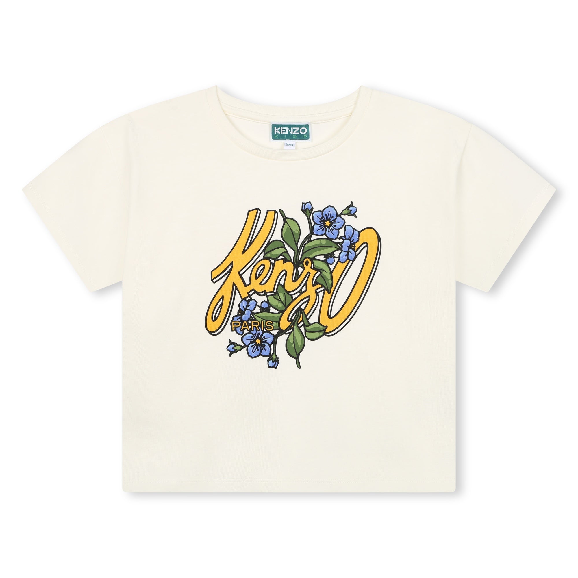 Kenzo Tshirt Kenzo Jungle Ivory